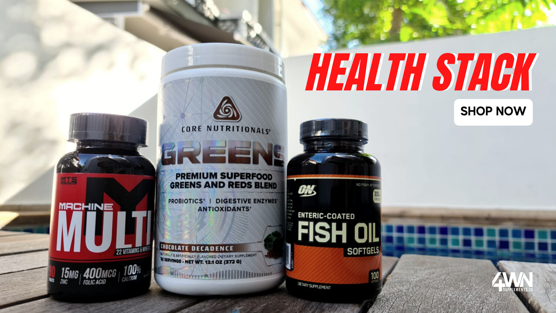 health stack 4WN Supplements 