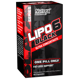 Lipo 6 Black Ultra Concentrate Fat Loss Support 60 capsules